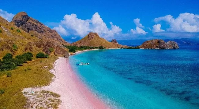 pantai-pink-Lombok Island
